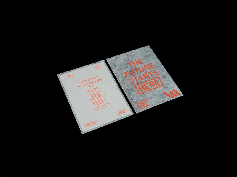 V＆A博物館的《未來從這里開始》展覽文件，威廉姆森·柯蘭工作室